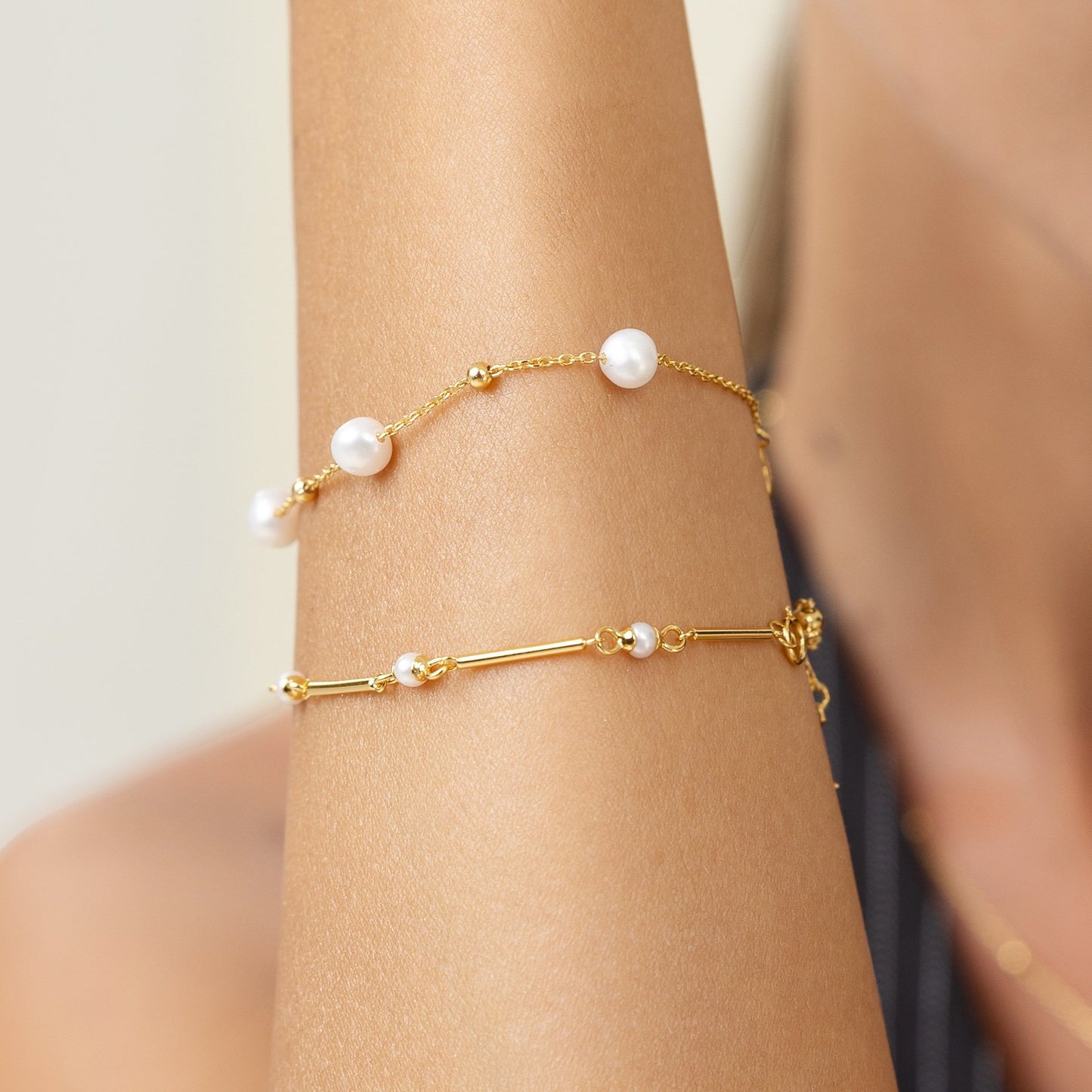 Pearl Bracelet Stack (Bundle)